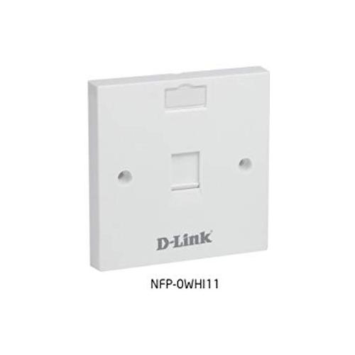 D Link NFP 0WHI21 Single Faceplate dealers price chennai, hyderabad, telangana, tamilnadu, india