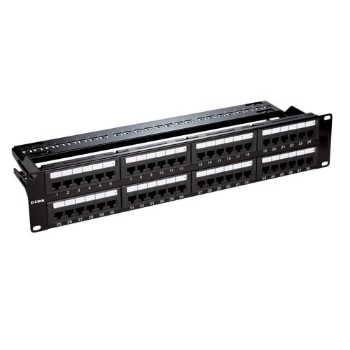 D Link NPP C61BLK481 Patch Panel dealers chennai, hyderabad, telangana, andhra, tamilnadu, india