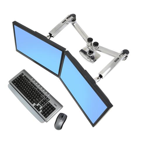 Ergotron LX Dual Mount Side by Side Arm dealers chennai, hyderabad, telangana, andhra, tamilnadu, india