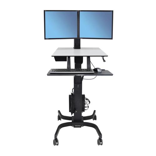 Ergotron WorkFit C Dual Sit Stand Workstation dealers chennai, hyderabad, telangana, andhra, tamilnadu, india