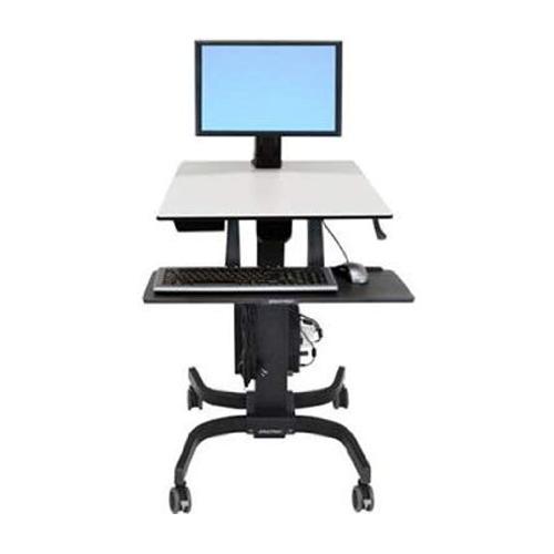 Ergotron WorkFit C Single HD Sit Stand Workstation dealers chennai, hyderabad, telangana, andhra, tamilnadu, india