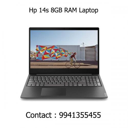 Hp 14s 8GB RAM Laptop dealers price chennai, hyderabad, telangana, tamilnadu, india