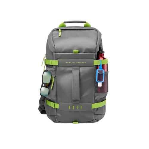 HP 15.6 Green/Gray Odyssey Backpack dealers price chennai, hyderabad, telangana, tamilnadu, india