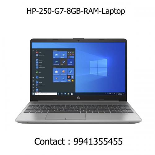 HP 250 G7 8GB RAM Laptop dealers price chennai, hyderabad, telangana, tamilnadu, india