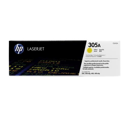 HP 305A CE412A Yellow LaserJet Toner Cartridge dealers chennai, hyderabad, telangana, andhra, tamilnadu, india