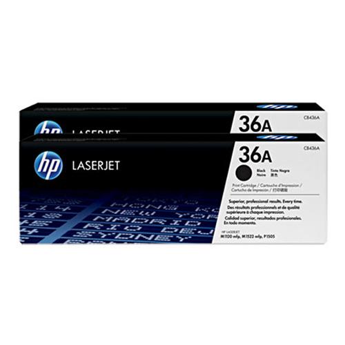 HP 36A CB436AF Twin Pack Black LaserJet Toner Cartridges dealers chennai, hyderabad, telangana, andhra, tamilnadu, india