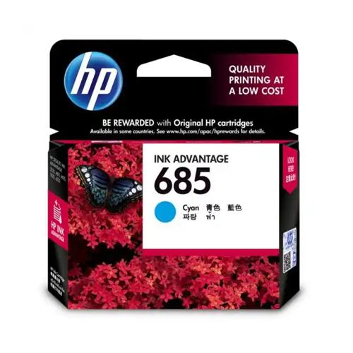 HP 685 CZ122AA Cyan Original Ink Cartridge dealers price chennai, hyderabad, telangana, tamilnadu, india