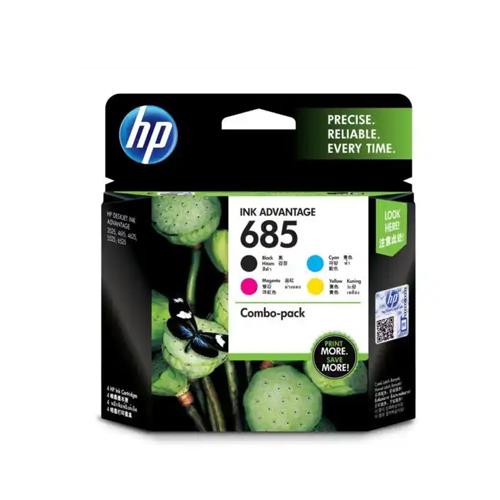 HP 685 F6V35AA CMYK Ink Cartridges Combo 4 Pack dealers price chennai, hyderabad, telangana, tamilnadu, india