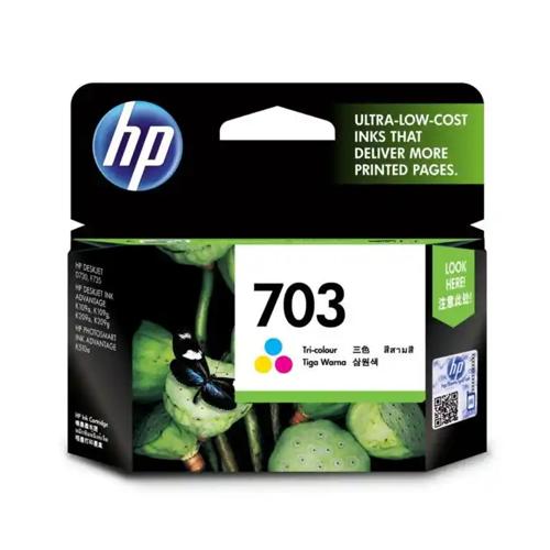 HP 703 CD888AA Tri color Original Ink Cartridge dealers price chennai, hyderabad, telangana, tamilnadu, india