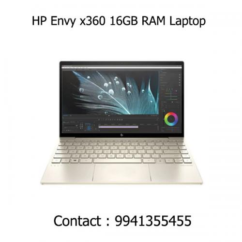 HP Envy x360 16GB RAM Laptop dealers chennai, hyderabad, telangana, andhra, tamilnadu, india