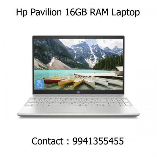 Hp Pavilion 16GB RAM Laptop dealers price chennai, hyderabad, telangana, tamilnadu, india