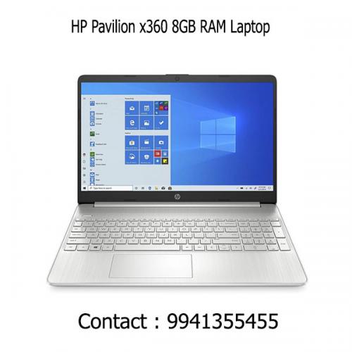 HP Pavilion x360 8GB RAM Laptop dealers chennai, hyderabad, telangana, andhra, tamilnadu, india