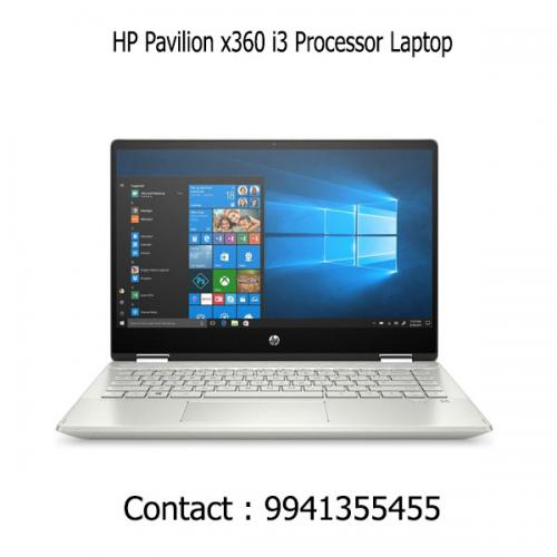 HP Pavilion x360 i3 Processor Laptop dealers price chennai, hyderabad, telangana, tamilnadu, india