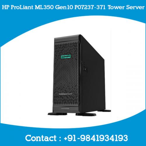 HP ProLiant ML350 Gen10 P07237-371 Tower Server dealers price chennai, hyderabad, telangana, tamilnadu, india