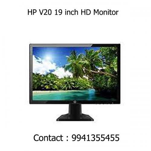 hp hp server dealers in chennai, hyderabad, telangana, andhra, tamilnadu, india HP V20 19 inch HD Monitor dealers price chennai, hyderabad, telangana, tamilnadu, india