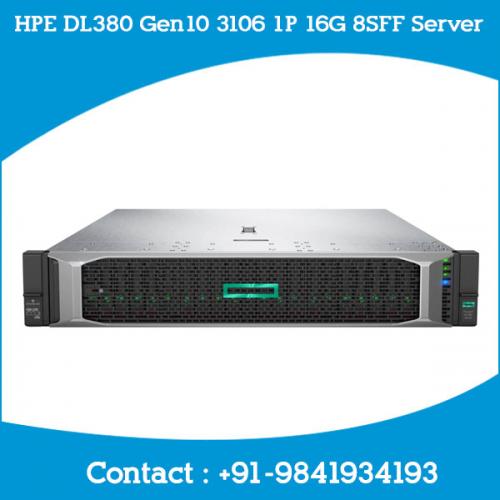 HPE DL380 Gen10 3106 1P 16G 8SFF Server dealers chennai, hyderabad, telangana, andhra, tamilnadu, india