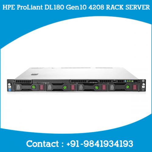HPE ProLiant DL180 Gen10 4208 RACK SERVER dealers price chennai, hyderabad, telangana, tamilnadu, india