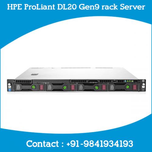 HPE ProLiant DL20 Gen9 rack Server dealers chennai, hyderabad, telangana, andhra, tamilnadu, india