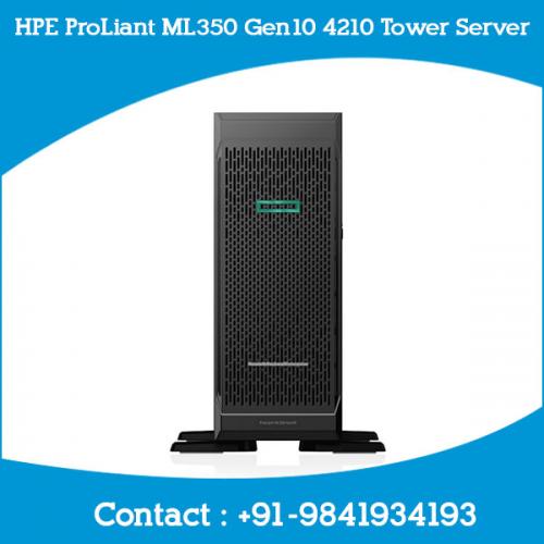 HPE ProLiant ML350 Gen10 4210 Tower Server price chennai, Hyderabad, Telangana, andhra, tamilnadu