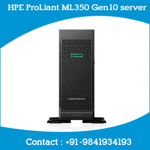 HPE ProLiant ML350 Gen10 server dealers chennai, hyderabad, telangana, andhra, tamilnadu, india