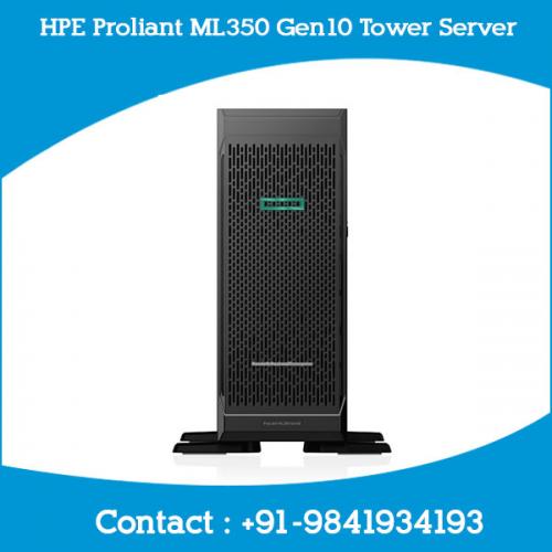 HPE Proliant ML350 Gen10 Tower Server price chennai, Hyderabad, Telangana, andhra, tamilnadu