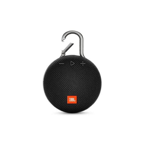 JBL Clip 3 Black Portable Bluetooth Speaker dealers chennai, hyderabad, telangana, andhra, tamilnadu, india