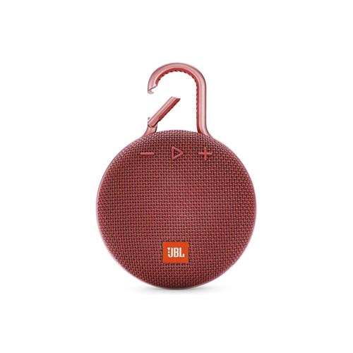 JBL Clip 3 Red Portable Bluetooth Speaker dealers chennai, hyderabad, telangana, andhra, tamilnadu, india