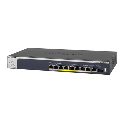 Netgear 8 Port Managed PoE Pro Multi Gigabit Switch dealers chennai, hyderabad, telangana, andhra, tamilnadu, india