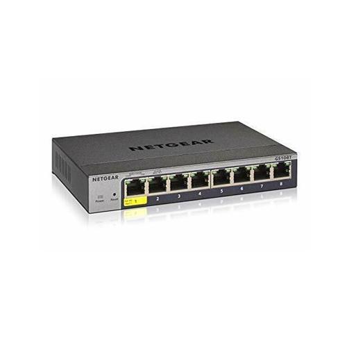 Netgear GS108T Smart Managed Plus Switch dealers chennai, hyderabad, telangana, andhra, tamilnadu, india