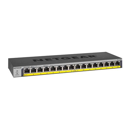 NETGEAR GS116PP Ethernet Unmanaged PoE Switch dealers price chennai, hyderabad, telangana, tamilnadu, india