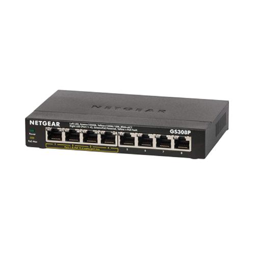 Netgear GS308P 8 Port Gigabit Ethernet Switch dealers price chennai, hyderabad, telangana, tamilnadu, india