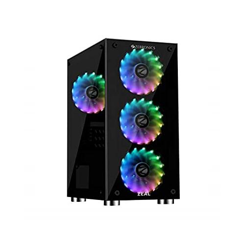 Zebronics Zeb 876B Zeal Gaming Chassis Cabinet dealers chennai, hyderabad, telangana, andhra, tamilnadu, india